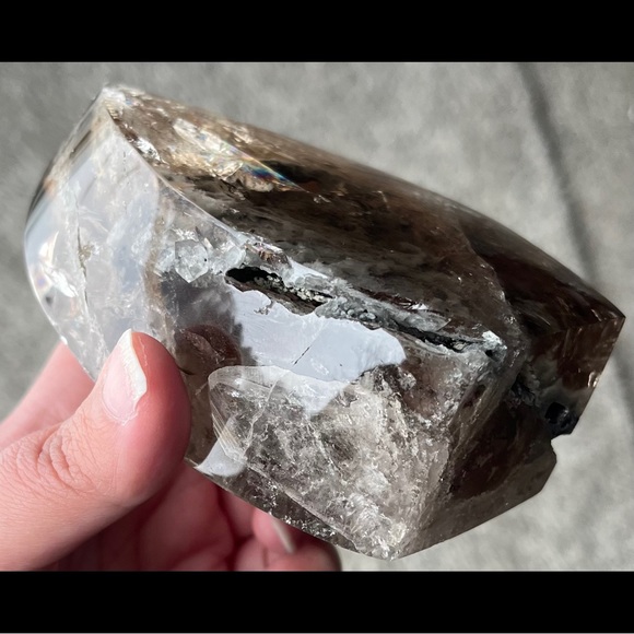 Smoky Garden Quartz Flame - Picture 16 of 17